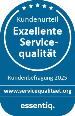 Siegel Kundenurteil Exzellente Servicequalität