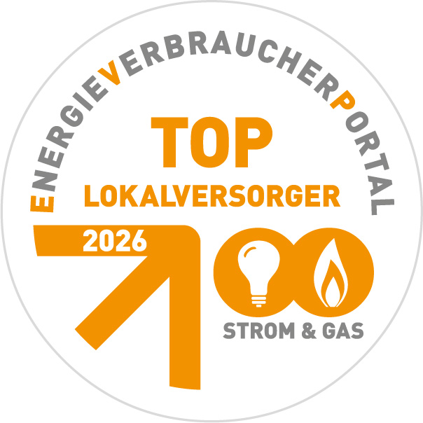 Siegel Top-Lokalversorger Strom & Gas