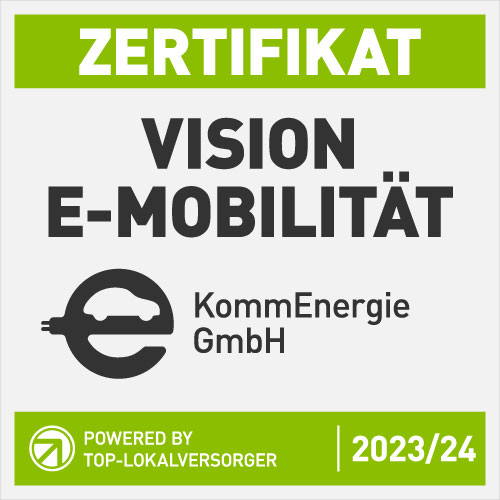 Zertifikat Vision E-Mobilität 2022/2023